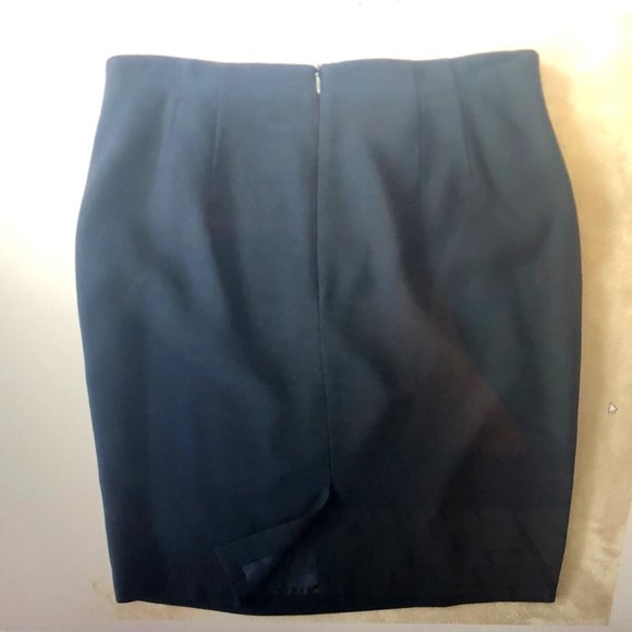 Liz Claiborne Navy Suit Skirt - Picture 6 of 6